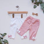 Organic Cotton Bow Leggings