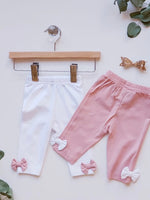 Organic Cotton Bow Leggings