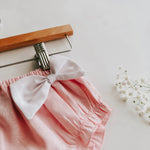 Organic Linnen Bow Bloomers