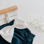 Organic Linnen Bow Bloomers