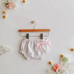 Organic Linnen Bow Bloomers