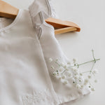 Ruffle Linen Girls Top