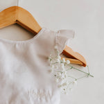 Summer Linen Tie Back Dress