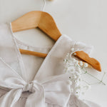 Summer Linen Tie Back Dress