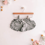 Cotton Ruffle Shorts