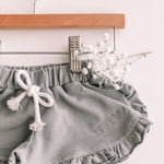 Cotton Ruffle Shorts