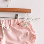Cotton Ruffle Shorts