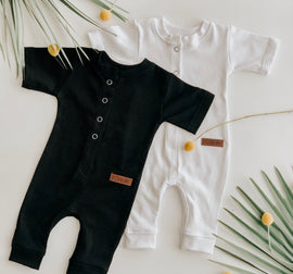 Boys Harem Button up playsuits