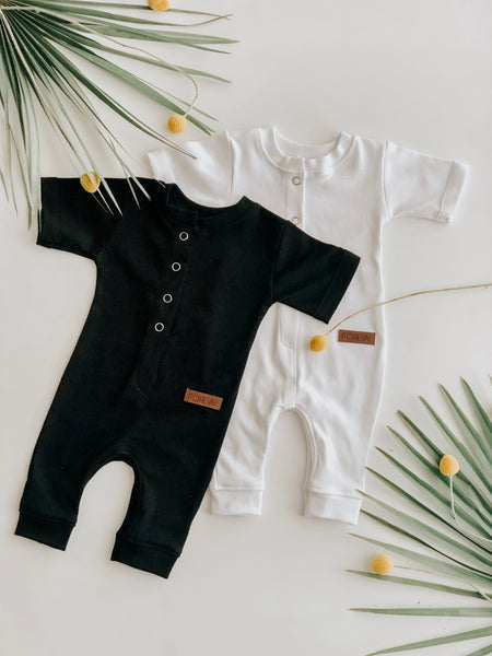 Boys Harem Button up playsuits