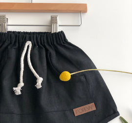 Organic Linen Boys Shorts