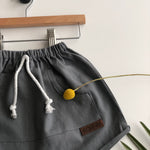 Organic Linen Boys Shorts
