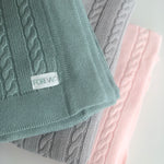 Luxury Cable Knit Blanket