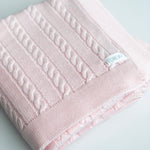 Luxury Cable Knit Blanket