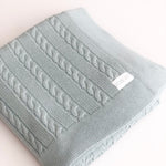 Luxury Cable Knit Blanket