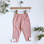 Organic Cotton Bow Leggings