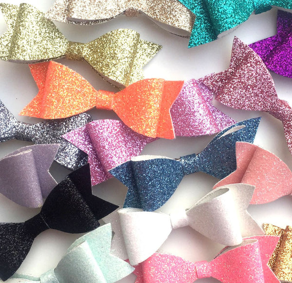 Fine Glitter Bows