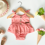 Sweet Ruffle Baby Romper