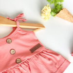 Sweet Ruffle Baby Romper