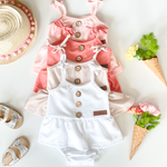 Sweet Ruffle Baby Romper