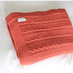 Luxury Cable Knit Blanket
